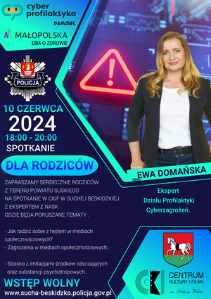 Plakat Spotkania dla rodziców