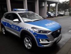 radiowóz oznakowany hyundai Gorlice