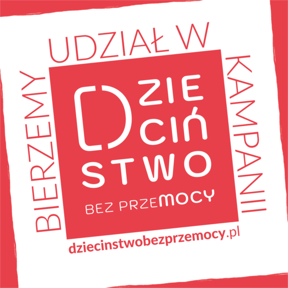 Plakat akcji Dzieciństwo bez przemocy
