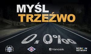 grafika kierowco myśl trzeźwo