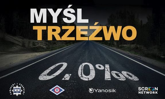 grafika kierowco myśl trzeźwo