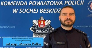 Zdjęcie dzielnicowego Arkadiusza Tłoka