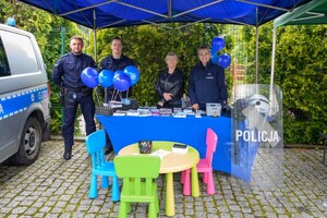 stoisko policyjne