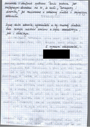 Podziękowania 2 strona