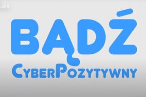 napis bądź cyberpozytywny