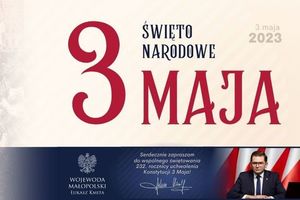 3 maja święto narodowe i zdjęcie wojewody małopolskiego